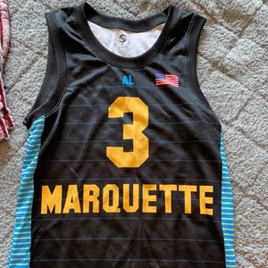 Dwayne Wade Marquette University Basketball Jersey